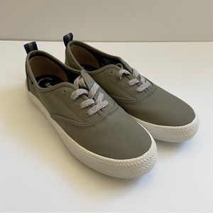 NIB Sperry Crest Knot Olive Women's 7M